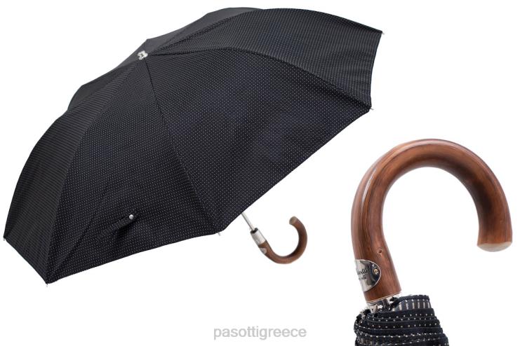 ομπρέλα | PASOTTI 64 pto cn5 c - κλασική πτυσσόμενη ομπρέλα λαβή καστανιάς 2N6B8192 άνδρες